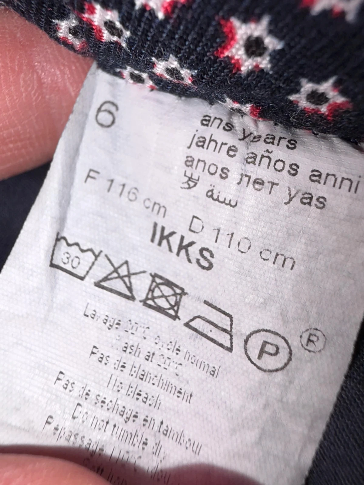 Jurk IKKS meisje, maat zes jaar – photo 6